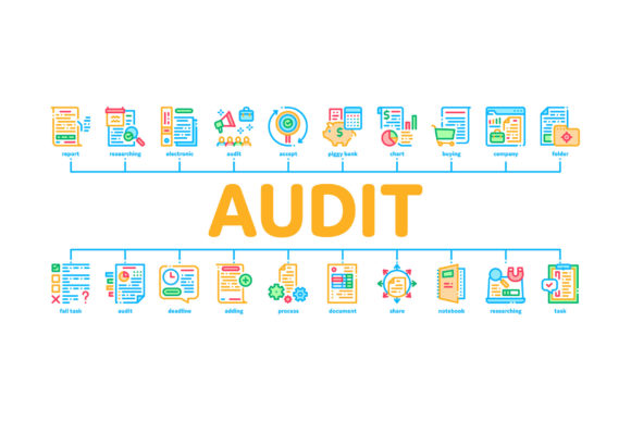 Elevating Financial Transparency: The Strategic Role of Minimal Audit Infographics in Modern Business Communication