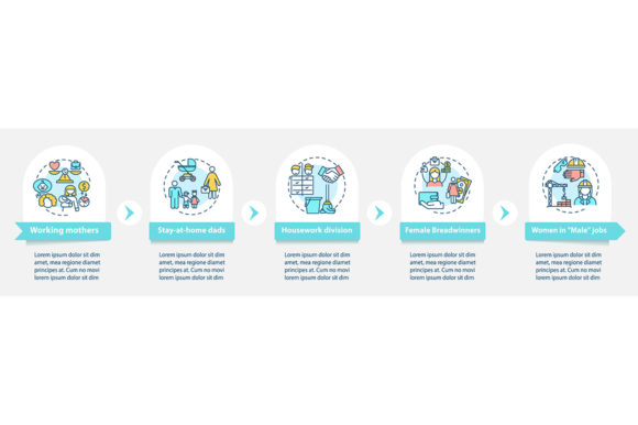 Visualizing Equity: Using the Changing Gender Roles Vector Infographic for Modern Storytelling