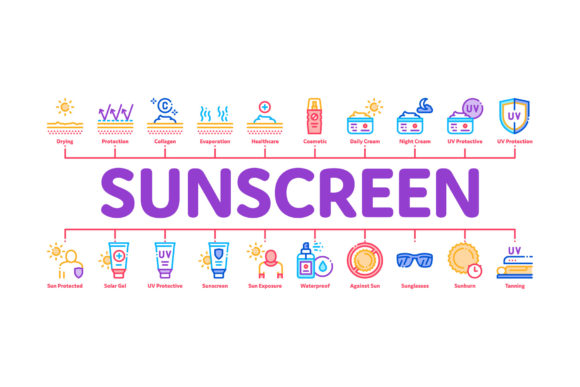 Visualizing Safety: The Strategic Role of the Sunscreen Minimal Infographic Banner in Modern Health Communication